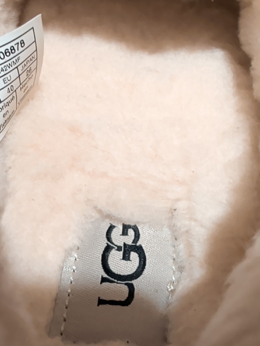UGG Ansley Suede Moccasin Slippers Wmn's Size 9 Used Exc MSRP $115 - Picture 10 of 10